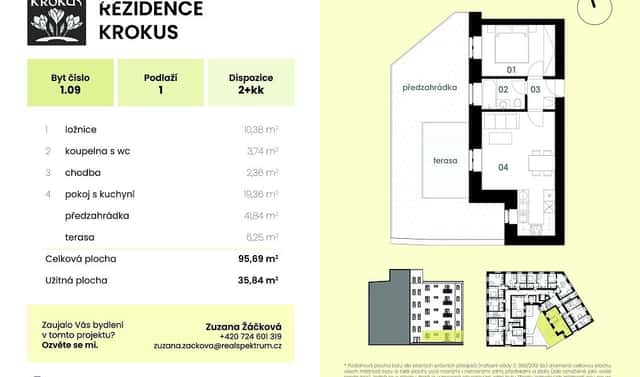 Prodej bytu 2+kk 36 m², Kuldova, Brno – Zábrdovice, okres Brno-město