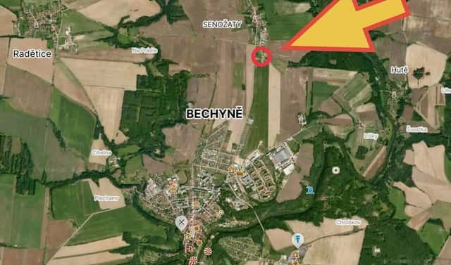 Prodej stavebního pozemku 1 813 m², Bechyně, okres Tábor