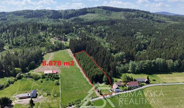 Prodej stavebního pozemku 8 878 m², Soběšice, okres Klatovy