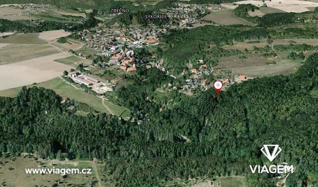 Prodej lesa 3 269 m², Sýkořice, okres Rakovník