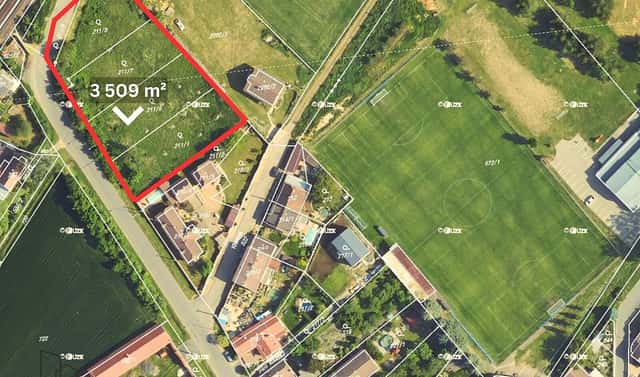 Prodej stavebního pozemku 3 509 m², Kutná Hora