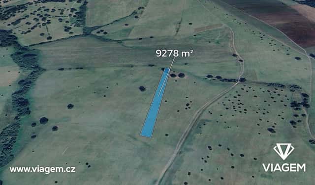 Prodej pole 2 319 m², Hrubá Vrbka, okres Hodonín