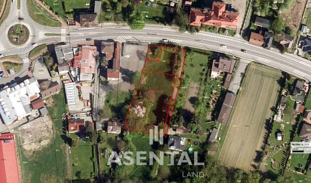Prodej stavebního pozemku 2 848 m², Horní Suchá, okres Karviná