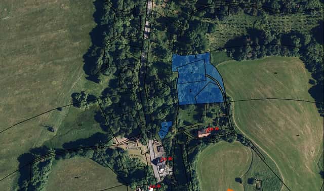 Prodej stavebního pozemku 3 164 m², Dvorce, okres Bruntál