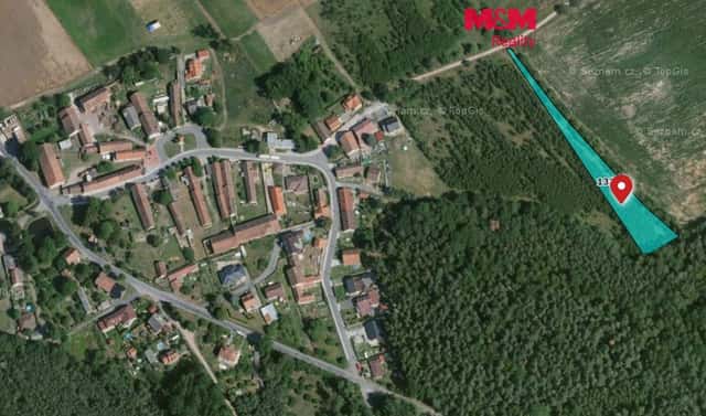 Prodej pole 3 092 m², Zbůch, okres Plzeň-sever