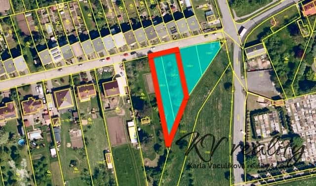 Prodej stavebního pozemku 1 306 m², Náměstí, Dřevohostice, okres Přerov
