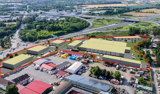 Prodej výrobních prostor 3 000 m², Hněvkovského, Brno, okres Brno-město