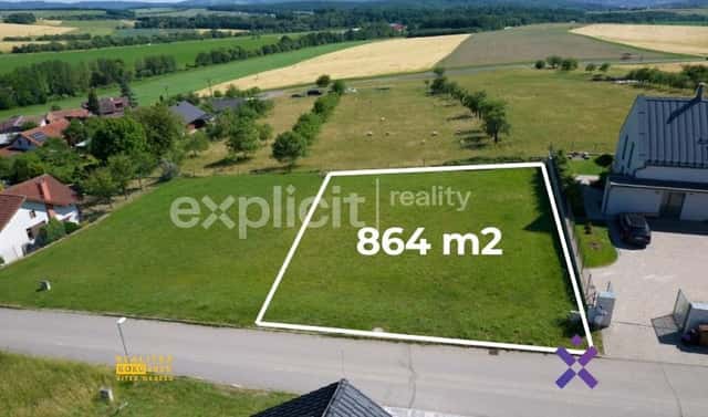 Prodej stavebního pozemku 864 m², Mlýnská, Lukov, okres Zlín
