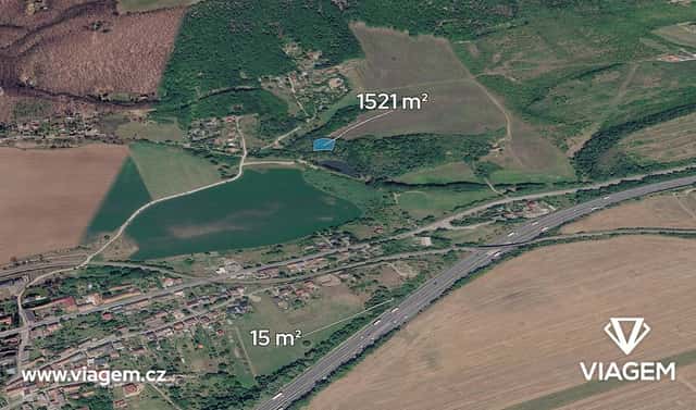 Prodej lesa 768 m², Vráž, okres Beroun