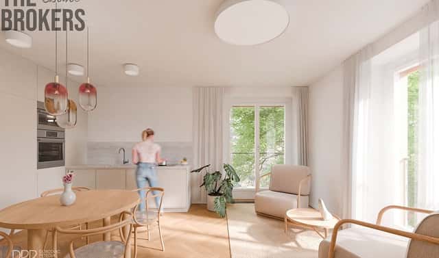 Prodej bytu 3+kk 111 m², Pomezní, Praha 8 – Libeň