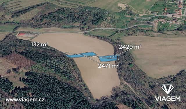 Prodej pole 1 887 m², Zdounky, okres Kroměříž