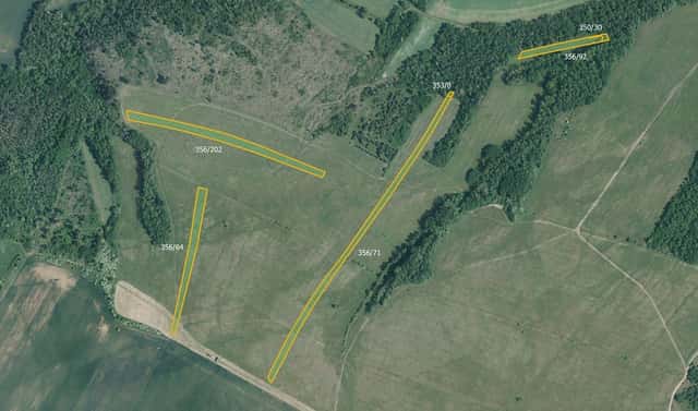 Prodej louky 9 029 m², Ivančice – Hrubšice, okres Brno-venkov