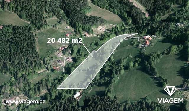 Prodej pole 2 048 m², Valašská Bystřice, okres Vsetín