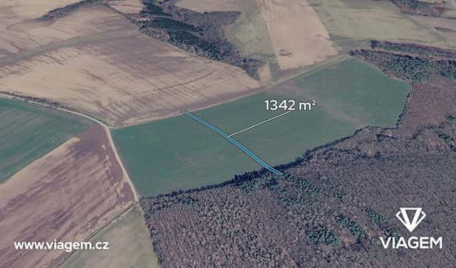 Prodej pole 838 m², Dobrkovice, okres Zlín