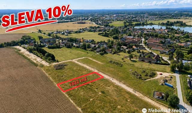 Prodej stavebního pozemku 1 832 m², Přesecká, Třeboň – Břilice, okres Jindřichův Hradec
