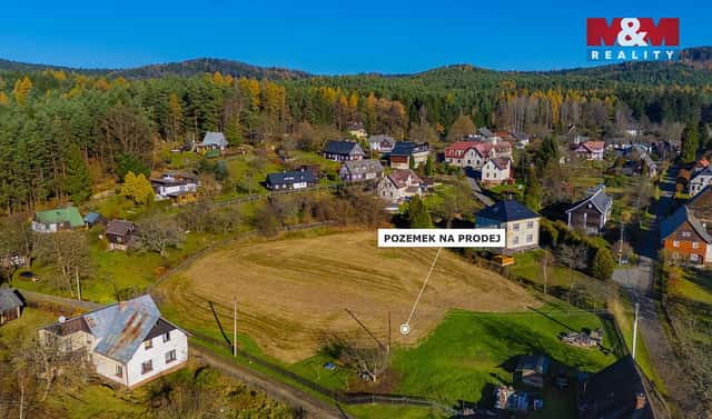 Prodej stavebního pozemku 1 537 m², Rynoltice – Polesí, okres Liberec