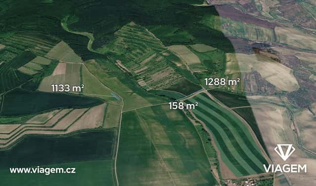 Prodej pole 1 289 m², Archlebov, okres Hodonín