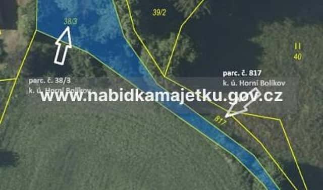 Prodej pozemku 1 070 m², Studená, okres Jindřichův Hradec