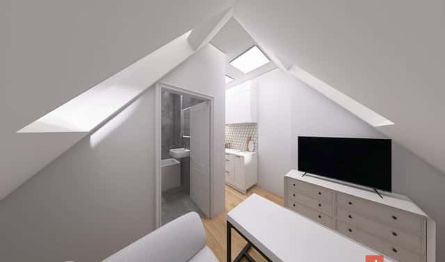 Prodej bytu 1+kk 39 m², Heydukova, Praha 8 – Libeň