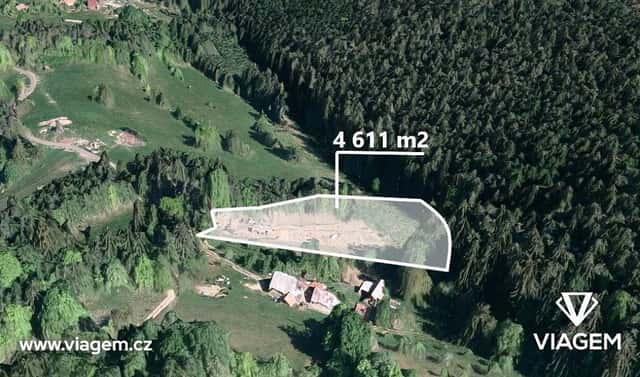 Prodej zahrady 4 611 m², Huslenky, okres Vsetín