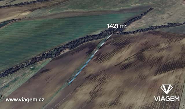 Prodej pole 1 421 m², Šumice, okres Uherské Hradiště