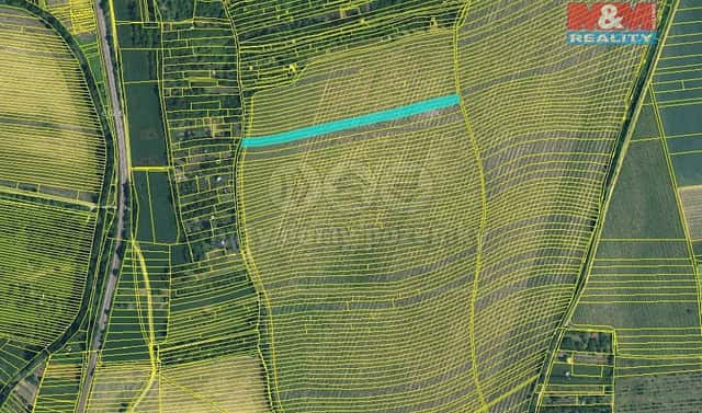 Prodej pole 1 585 m², Kyjov, okres Hodonín