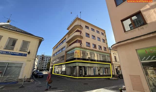 Pronájem obchodních prostor 169 m², Krámská, Náchod