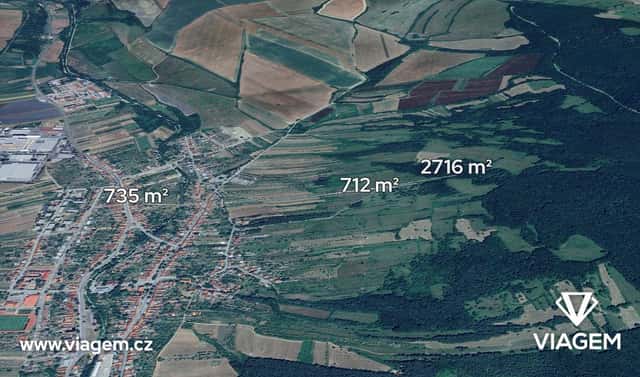 Prodej zahrady 2 081 m², Velká nad Veličkou, okres Hodonín