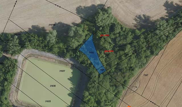 Prodej pole 227 m², Tuhaň, okres Mělník