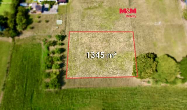 Prodej stavebního pozemku 1 345 m², Uničov – Nová Dědina, okres Olomouc