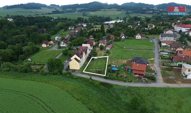 Prodej stavebního pozemku 896 m², Borotín, okres Tábor
