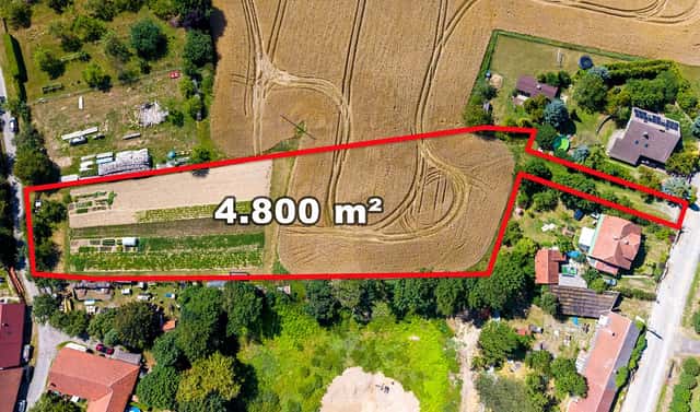 Prodej stavebního pozemku 4 800 m², Březí nad Oslavou, okres Žďár nad Sázavou