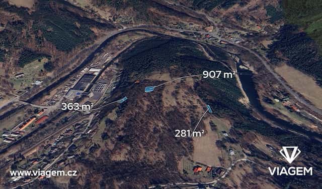 Prodej pole 387 m², Líšný, okres Jablonec nad Nisou