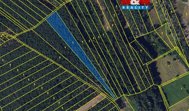 Prodej lesa 5 370 m², Vanovice, okres Blansko