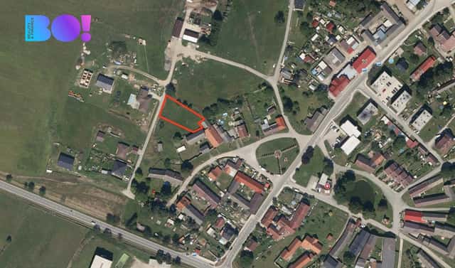 Prodej stavebního pozemku 1 073 m², Hospříz, okres Jindřichův Hradec