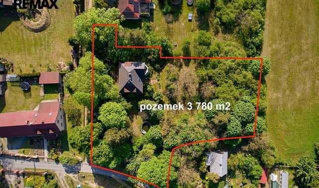 Prodej stavebního pozemku 3 780 m², Oblouková, Hradištko, okres Praha-západ