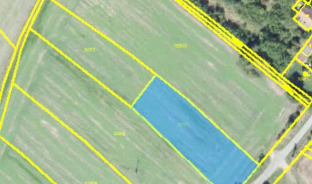 Prodej stavebního pozemku 1 673 m², Bělušice, okres Kolín