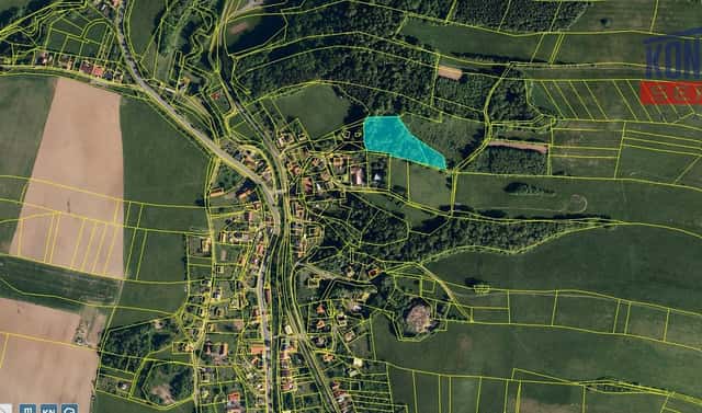 Prodej lesa 7 376 m², Hodslavice, okres Nový Jičín