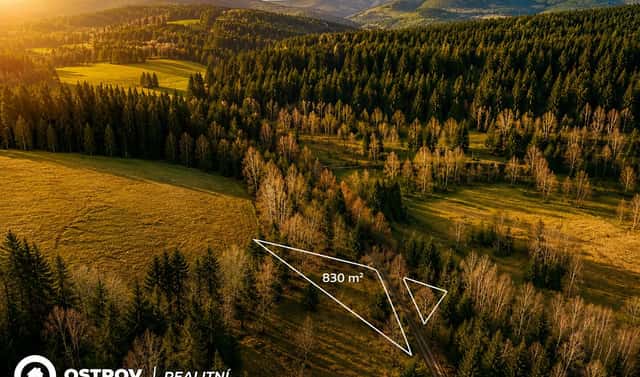 Prodej zahrady 830 m², Železná Ruda, okres Klatovy
