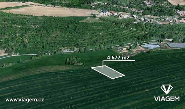 Prodej pole 1 557 m², Osvětimany, okres Uherské Hradiště