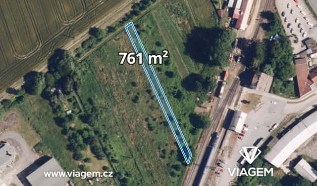 Prodej zahrady 761 m², Litovel, okres Olomouc