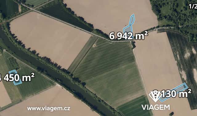 Prodej pole 977 m², Kojetín, okres Přerov