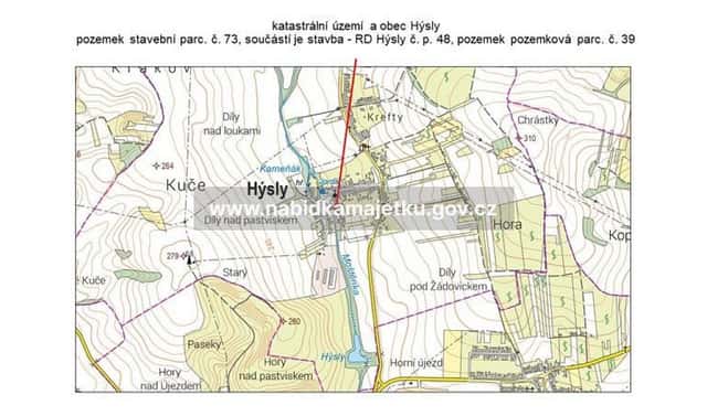 Prodej domu 100 m² s pozemkem 210 m², Hýsly, okres Hodonín