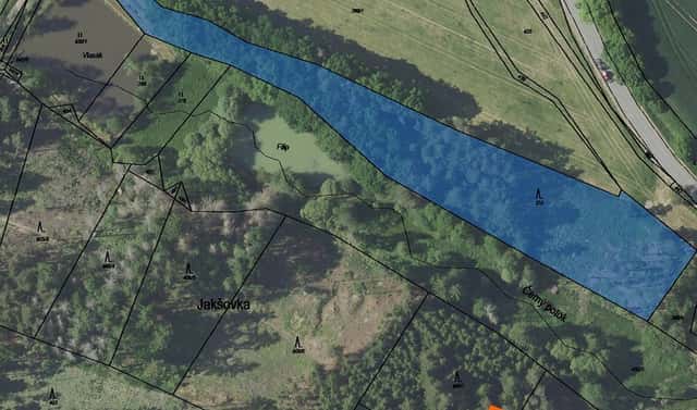 Prodej lesa 208 m², Trhový Štěpánov, okres Benešov