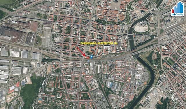 Pronájem parkovacího stání v širším centru města Plzně, Klatovská, Plzeň – Litice, okres Plzeň-město