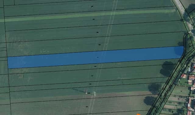 Prodej pole 564 m², Měnín, okres Brno-venkov