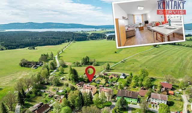 Prodej bytu 3+1 76 m², Černá v Pošumaví – Bližná, okres Český Krumlov