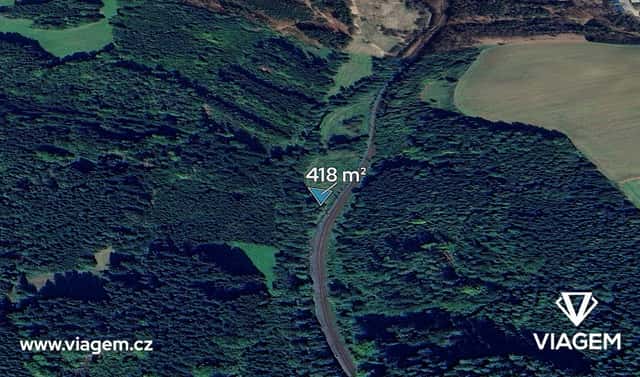 Prodej pole 418 m², Těchonín, okres Ústí nad Orlicí