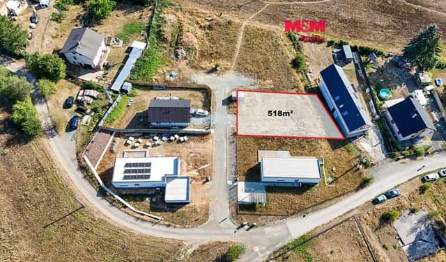 Prodej stavebního pozemku 518 m², Smědčická, Chrást, okres Plzeň-město