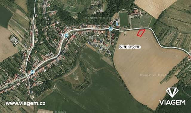 Prodej zahrady 536 m², Stavěšice, okres Hodonín